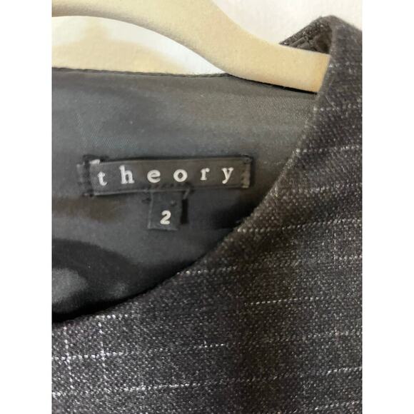 Preloved Theory-Mini Wool sheath dress- Sz 2 - Picture 3 of 5